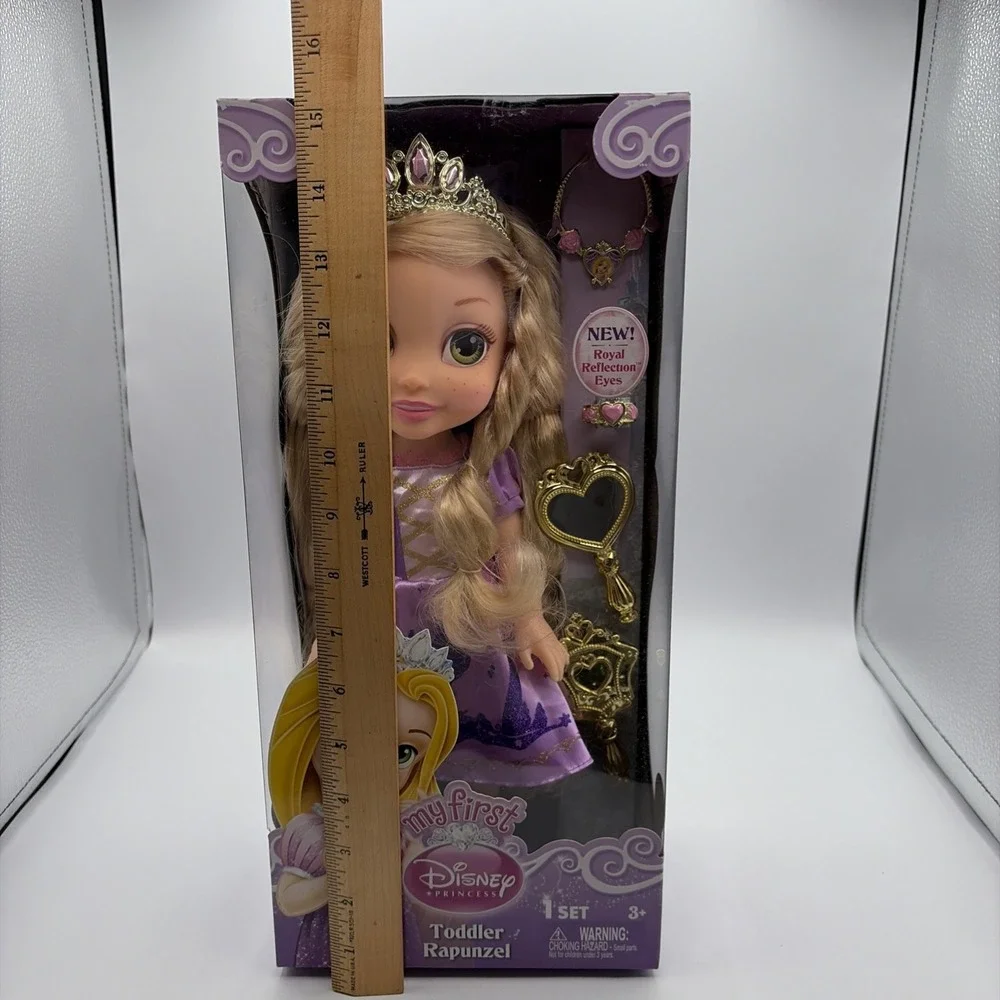 2014 My First Disney Princess Toddler Rapunzel Royal Reflection Eyes Doll New